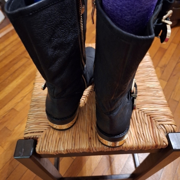 Vince Camuto moto boots. Size 7 1/2 - Picture 4 of 8